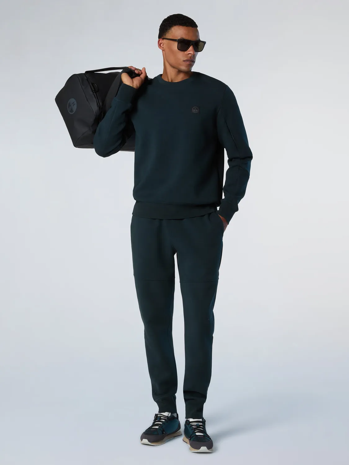 North Sails jogging scuba poche zippée coton
