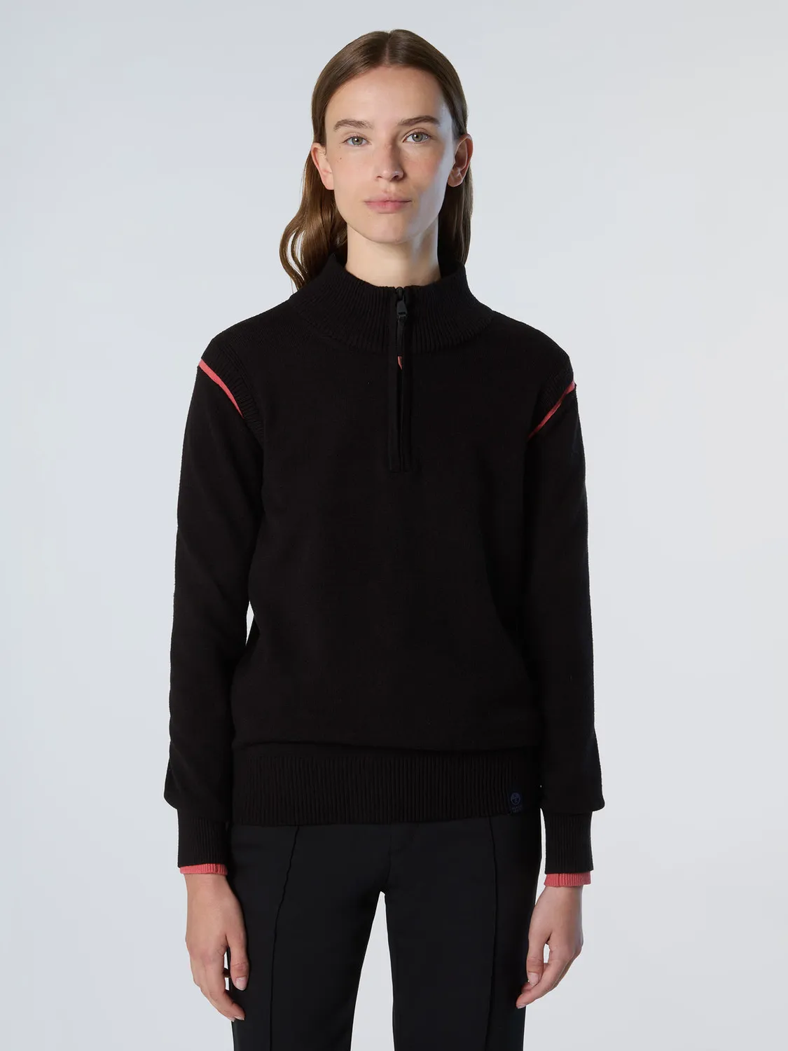 North Sails pull col montant viscose zip Milano