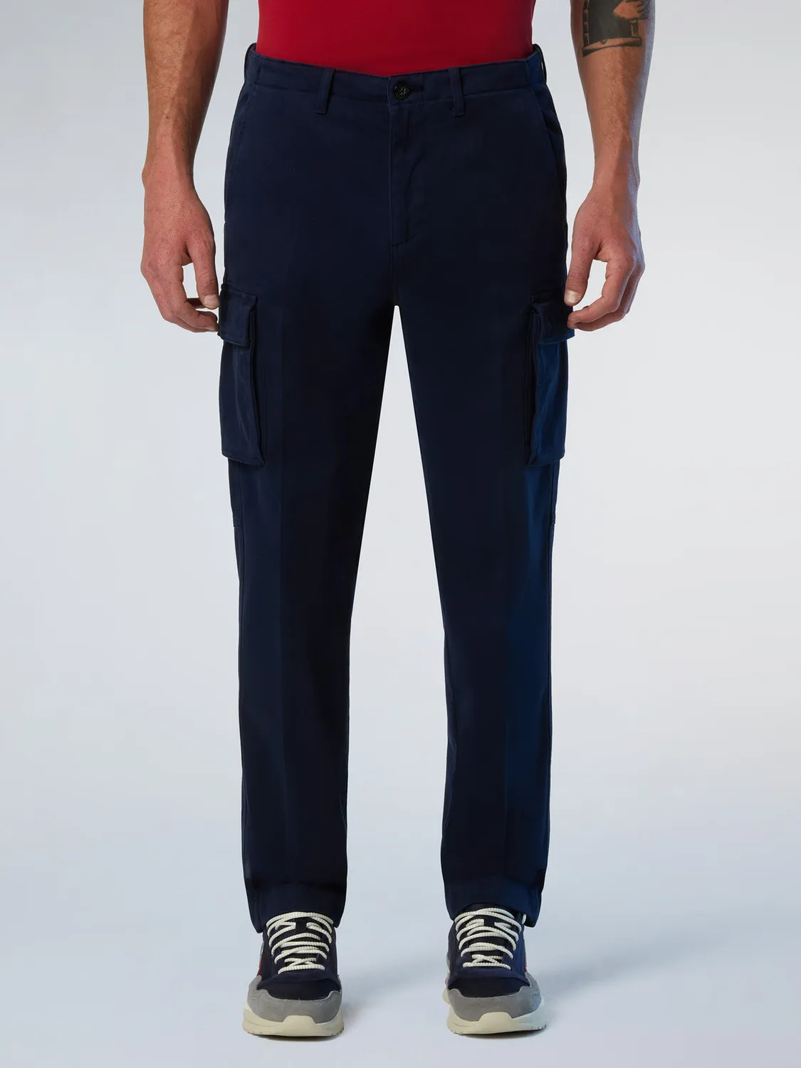 North Sails America pantalon cargo gabardine stretch