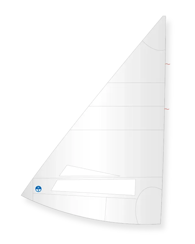 North Sails Capri 14.2 foc Dacron toutes conditions