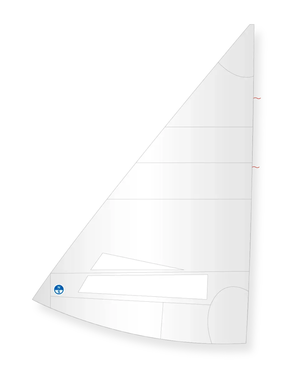 North Sails Capri 14.2 foc Dacron toutes conditions