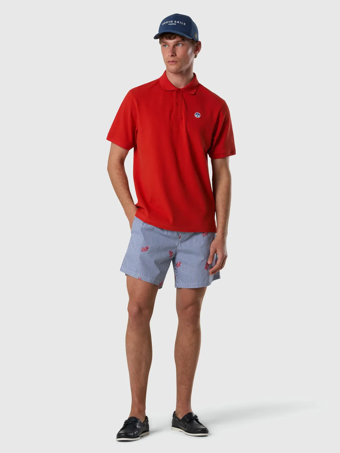 North Sails Polo Patch Logo coton bio