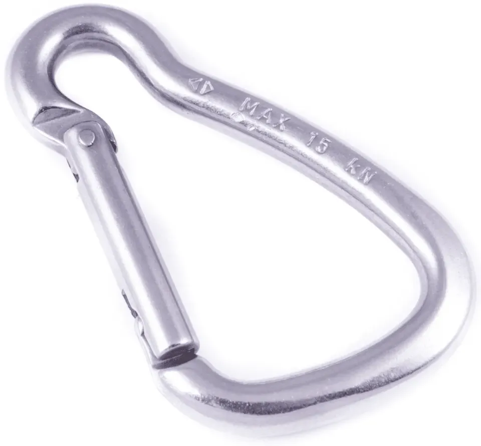 Sea Sure Mousqueton Carbine Asymétrique 6x65mm Inox