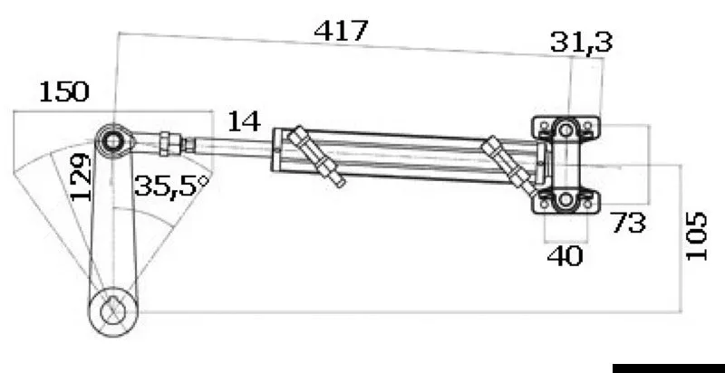 Ultraflex Gotech direction hydraulique inboard kit