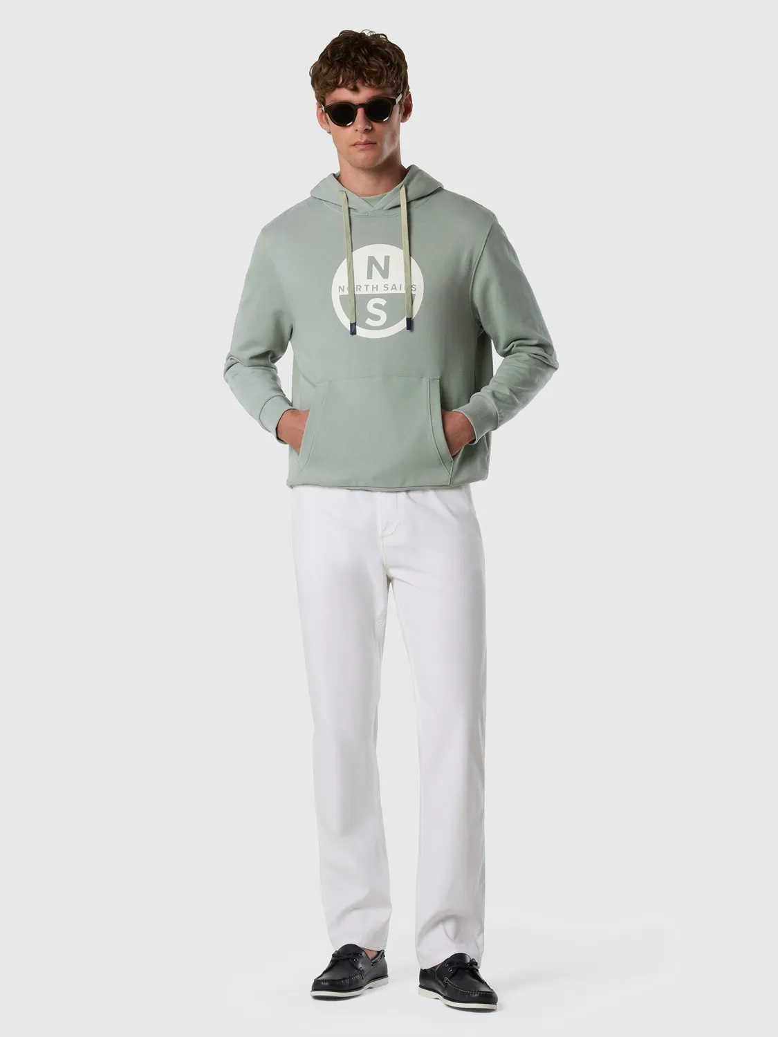 North Sails Stretch Dobby 5-Pocket pantalon blanc