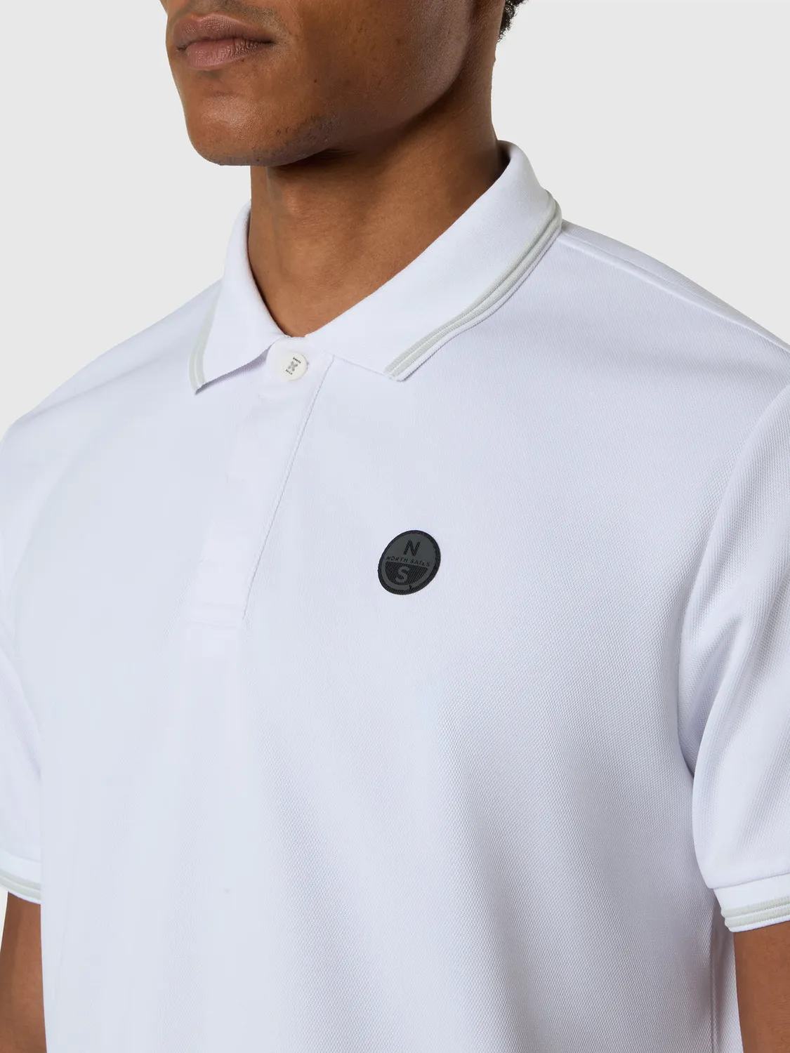 North Sails Coolmax polo manches courtes recyclé respirant