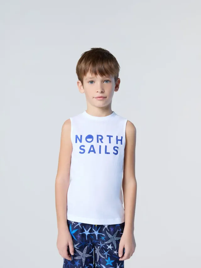 North Sails Débardeur enfant logo surf blue