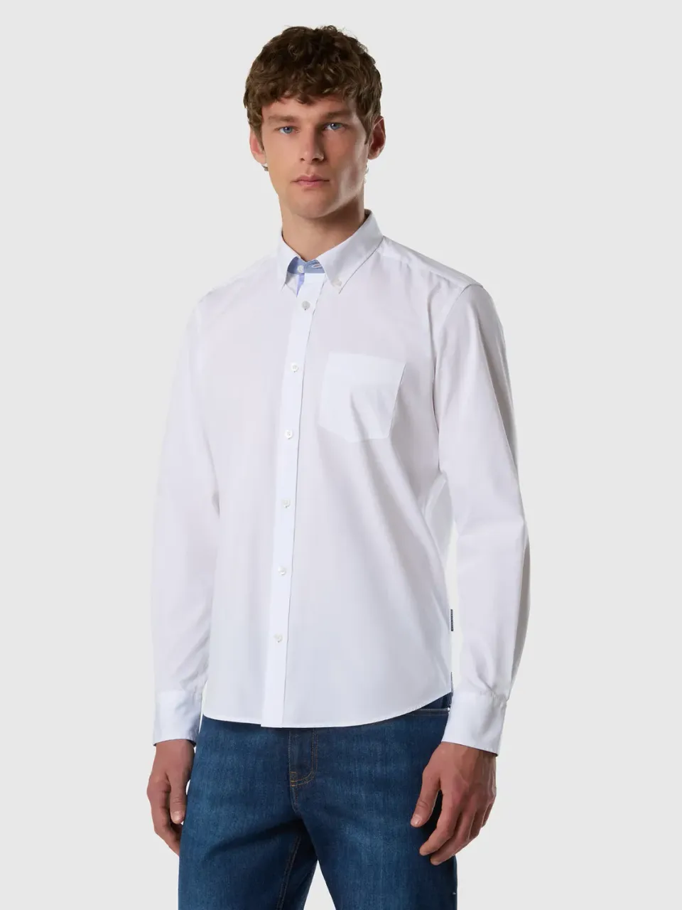 North Sails chemise popeline poche coton bio