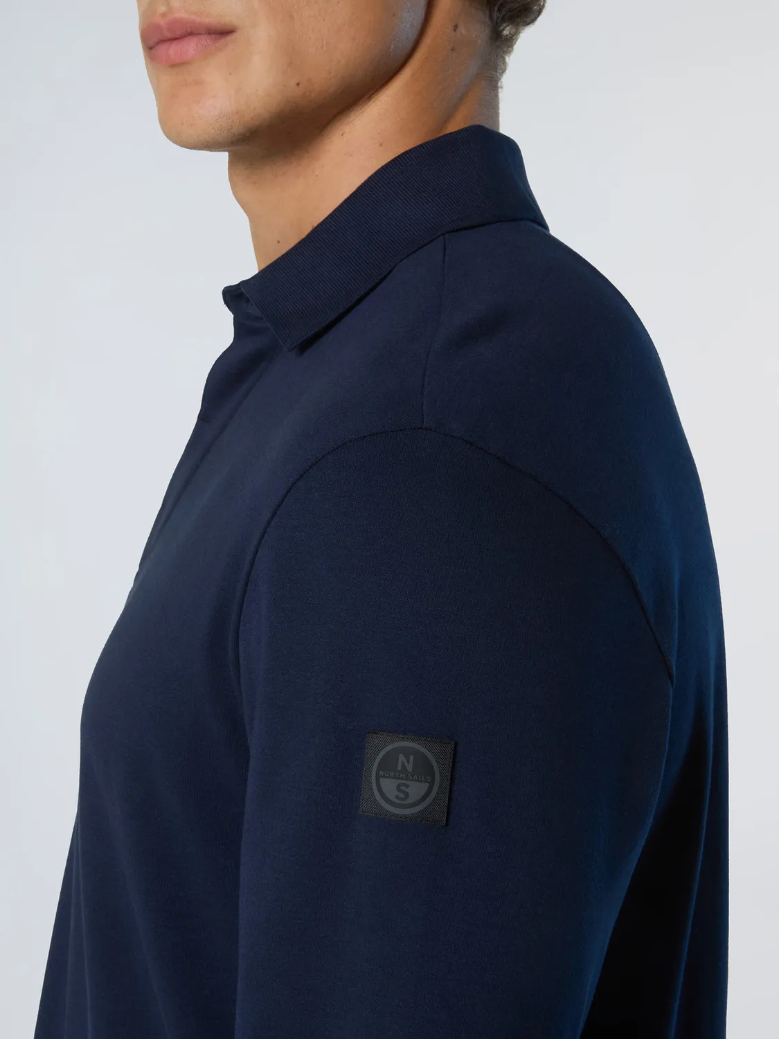 North Sails Interlock polo manches longues coton bio