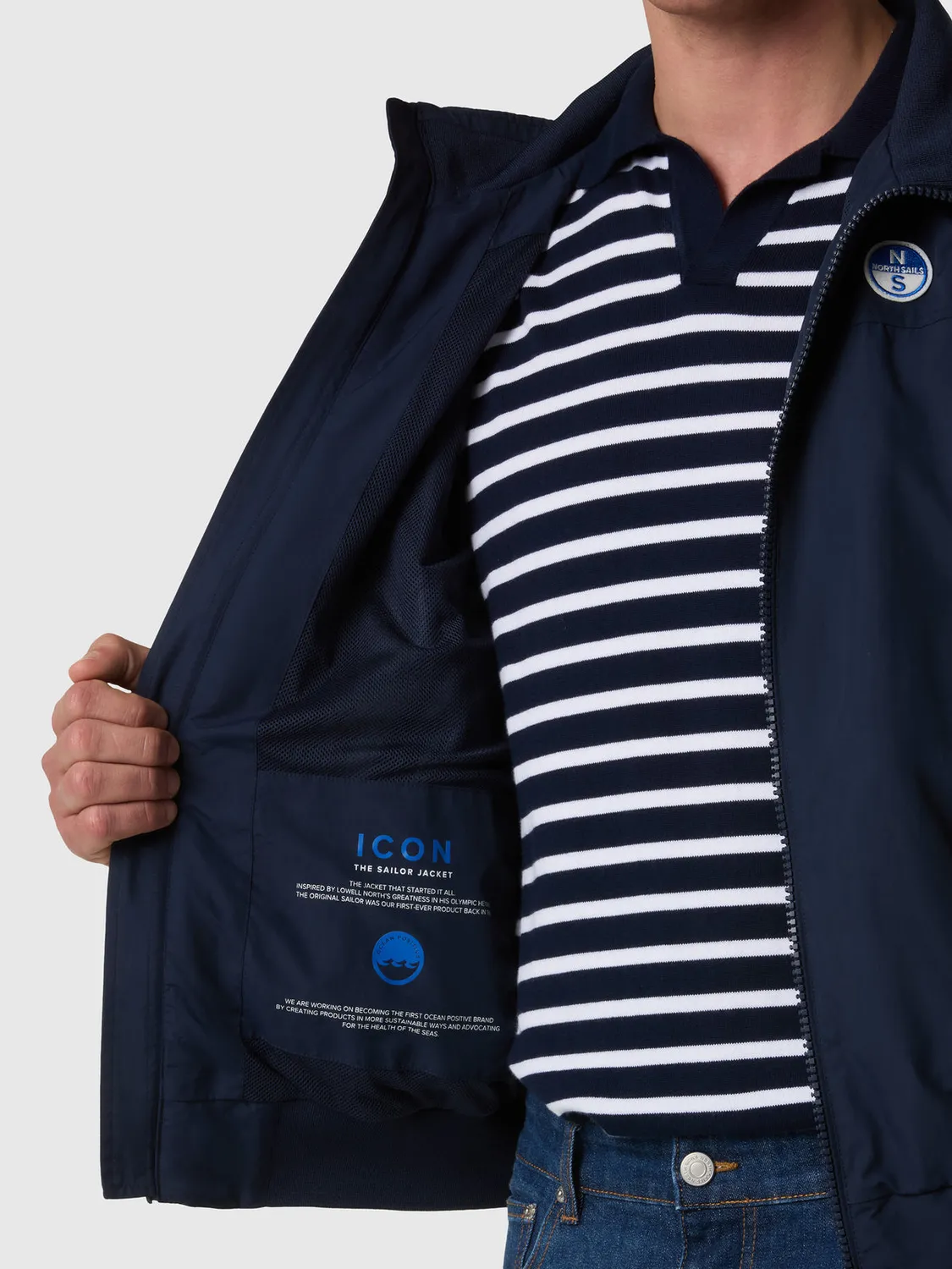 North Sails Sailor veste déperlante recyclée