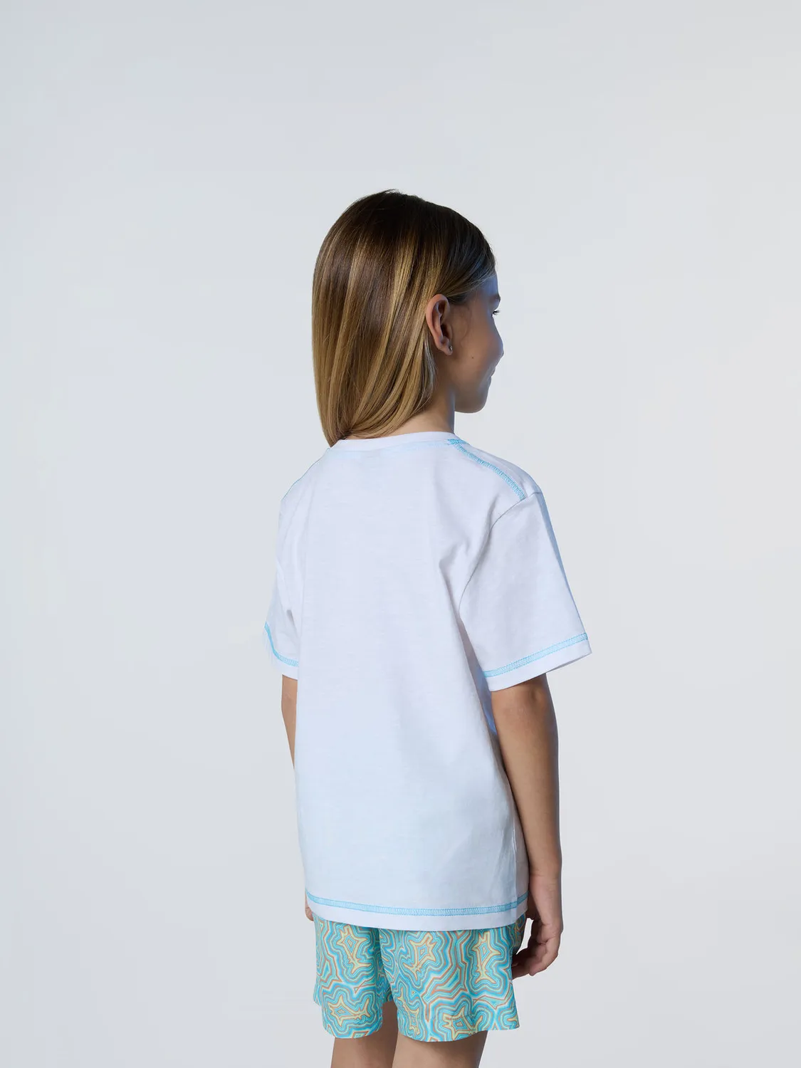 North Sails t-shirt enfant jersey bio imprimé graphique