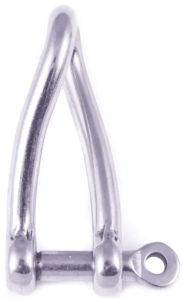 Sea Sure manille forgée torsadée inox 316 5 tailles