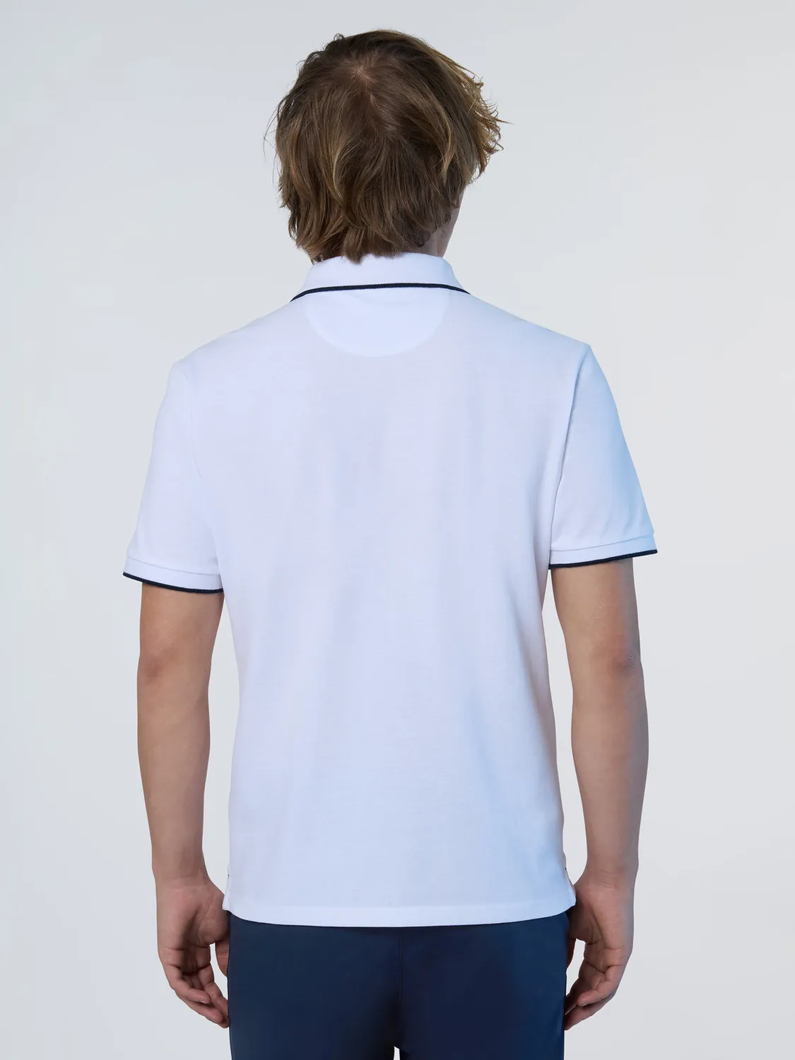 North Sails polo col logo piqué coton bio
