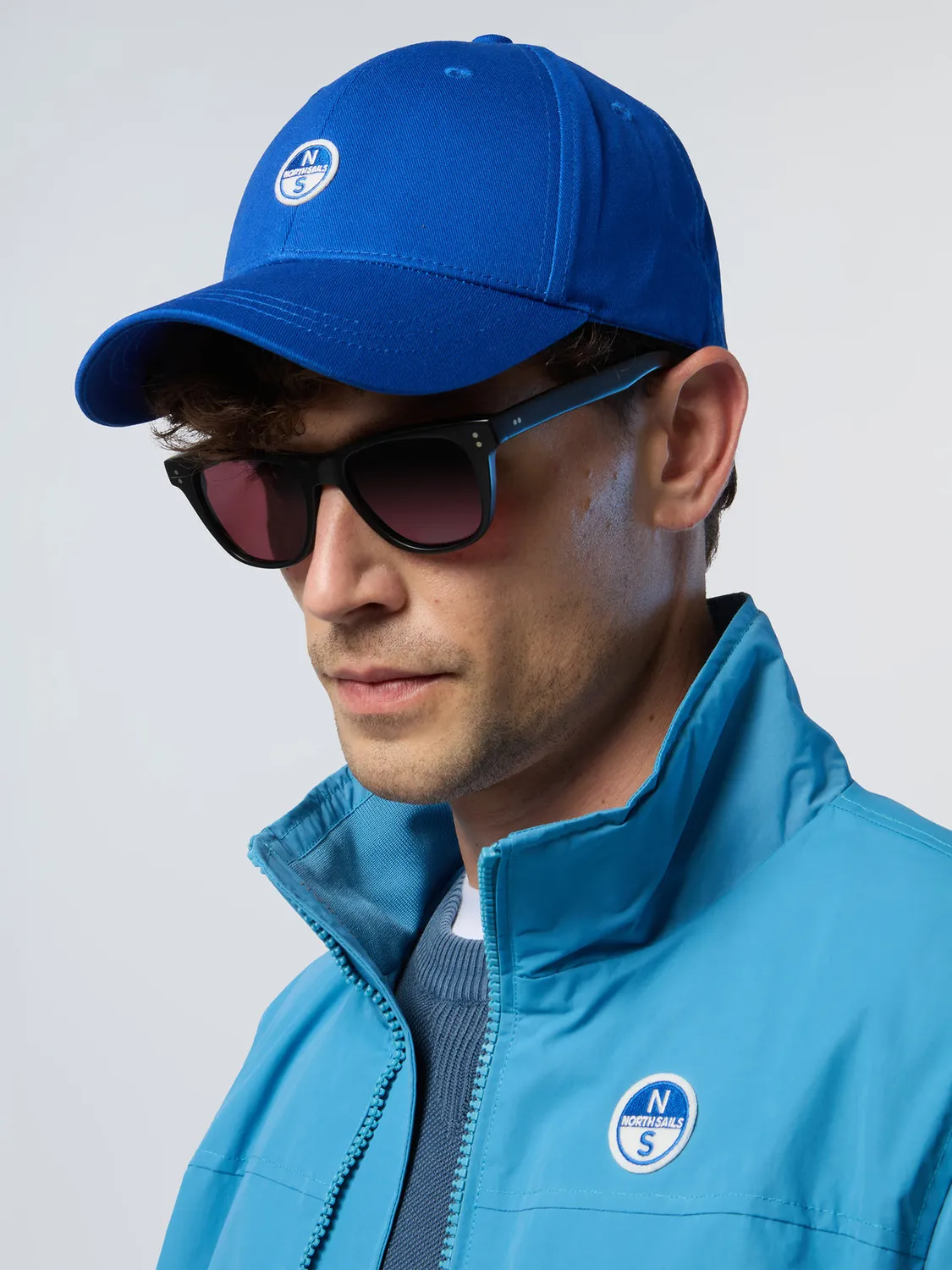 North Sails casquette baseball patch logo coton