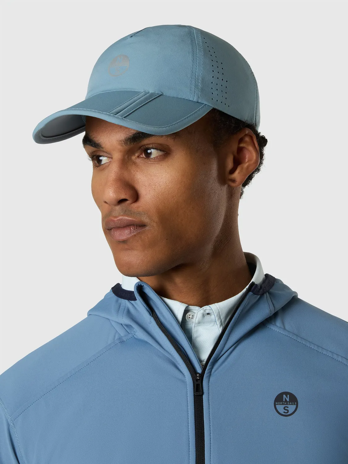 North Sails casquette baseball nylon bleu windward