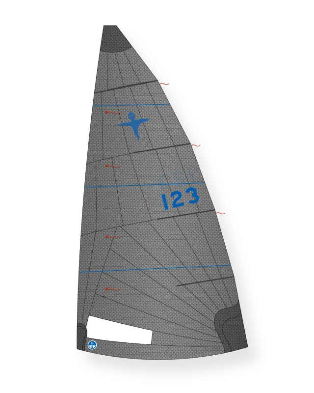 North Sails Phantom SO-1 Minus grand-voile plate