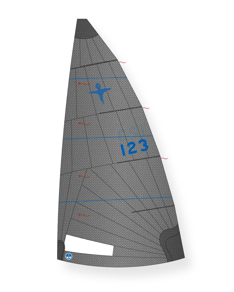 North Sails Phantom SO-1 Minus grand-voile plate