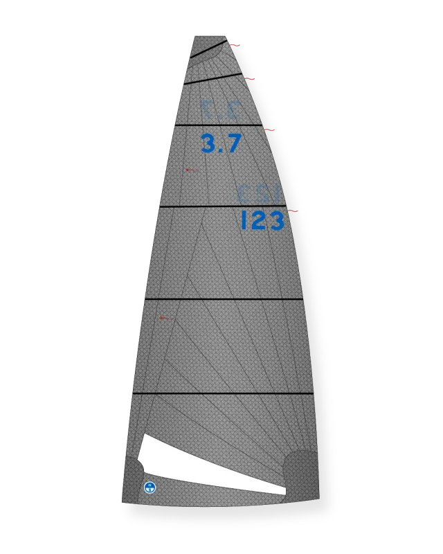 North Sails Farr 3.7 KW-2 Plus grand-voile aramide