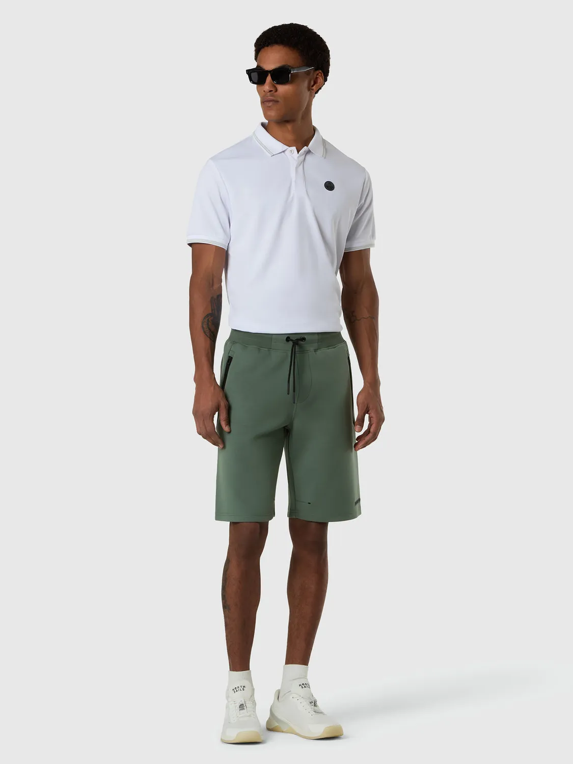North Sails Scuba short molleton poches zippées