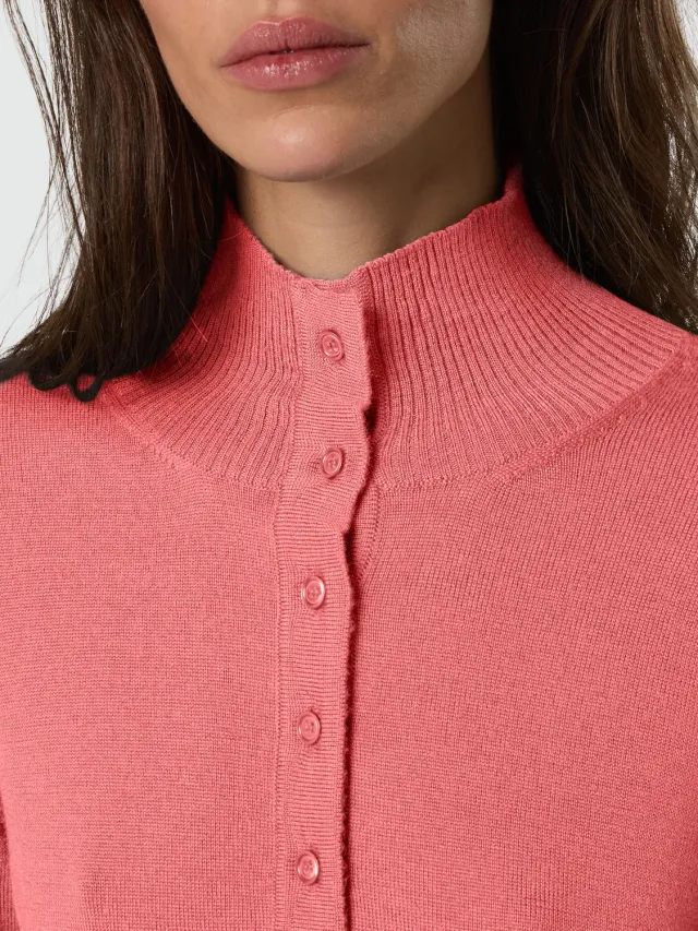 North Sails pull boutonné mérinos femme extra-fin