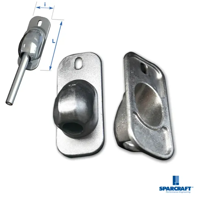 Sparcraft coquille d'appui Ø5 70,5x29,4 hauban