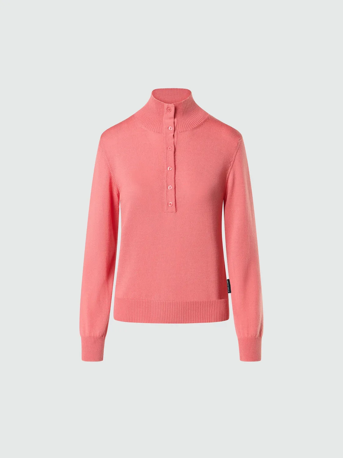 North Sails pull boutonné mérinos femme extra-fin