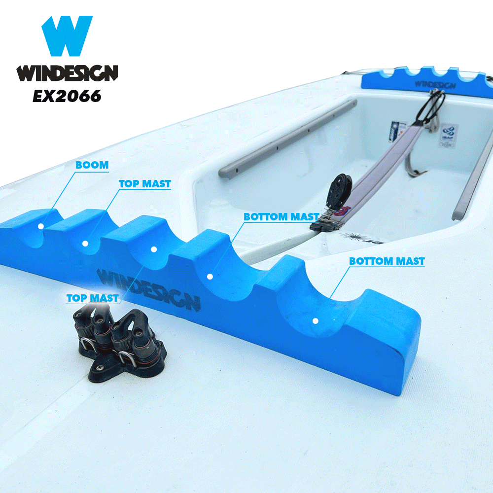 Optiparts Windesign EX2066 support mât Laser ILCA mousse