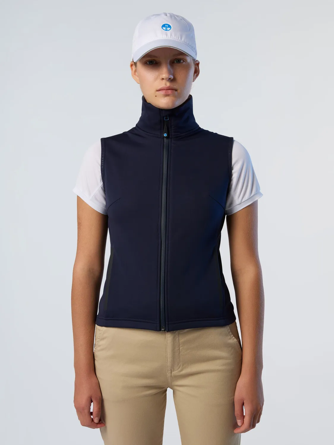 North Sails Race SoftShell+ gilet femme déperlant