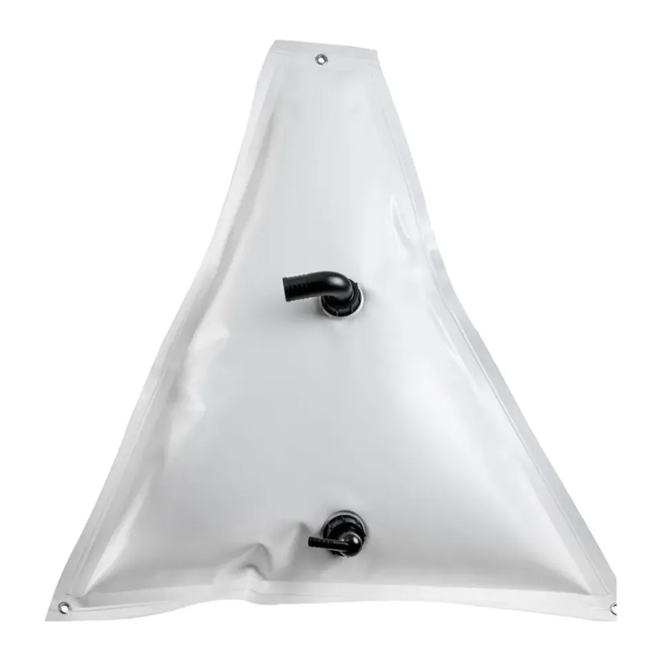 Réservoir eau souple triangulaire 55 L avec raccords