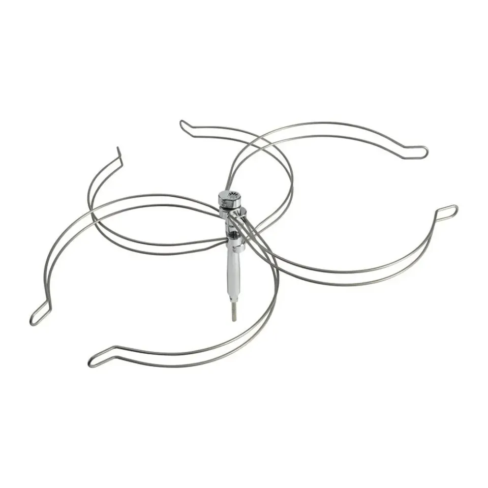 Can porte-casserole 3 feux inox pour réchaud bateau