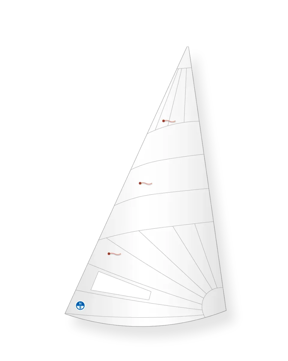 North Sails Snipe R3-LM foc radial haute performance
