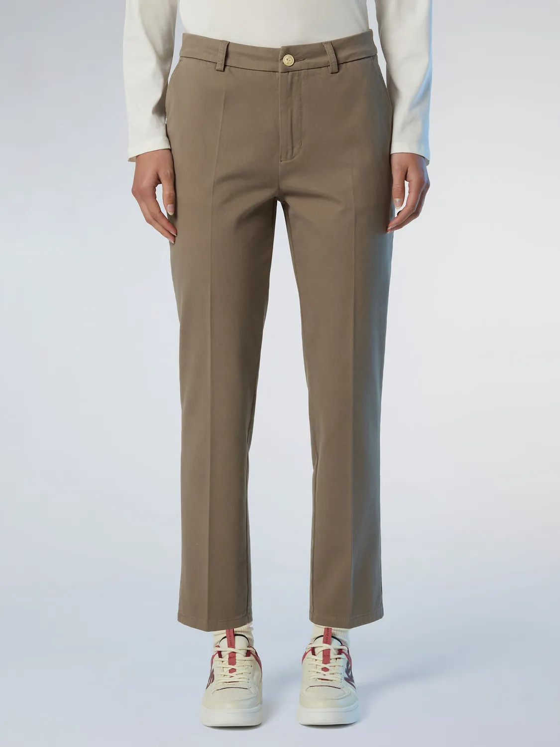 North Sails chino coupe droite gabardine stretch