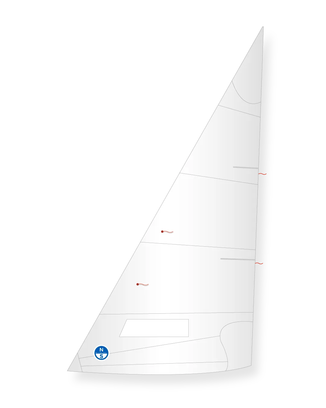 North Sails Cape Cod Mercury Blue Ribbon foc Dacron