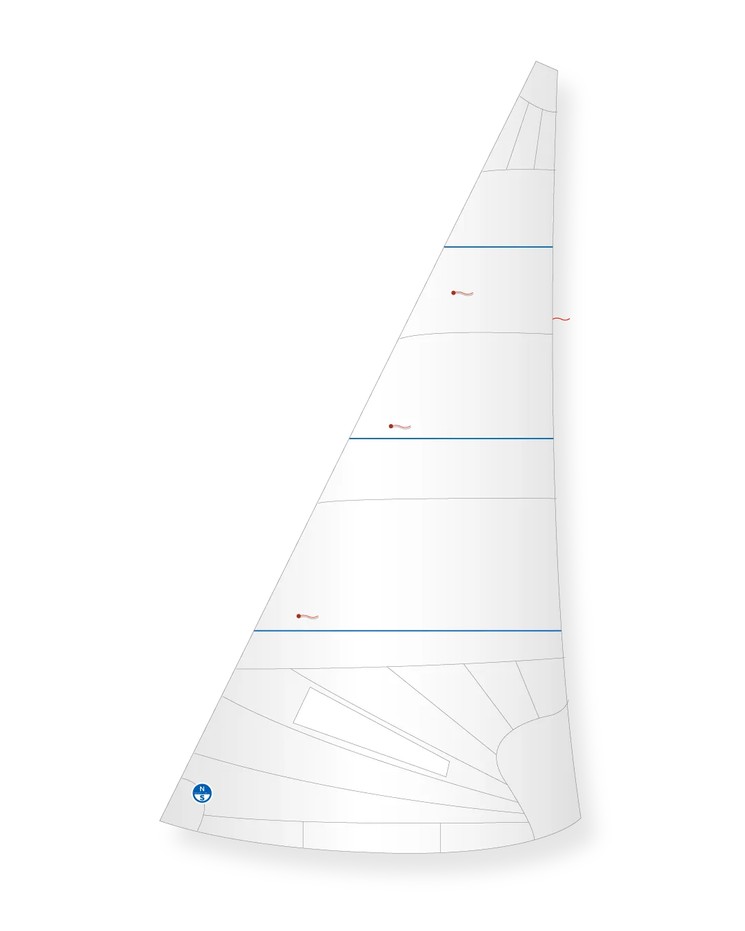 North Sails Salcombe Yawl JZ-4 foc puissant
