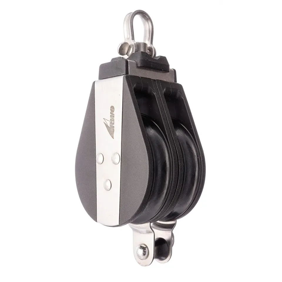 RWO 76 Macro R5612 poulie double émerillon ringot 14 mm