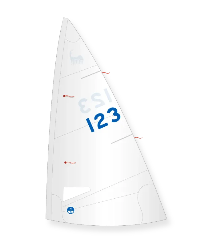 North Sails Cape Cod Frosty Standard grand-voile Dacron
