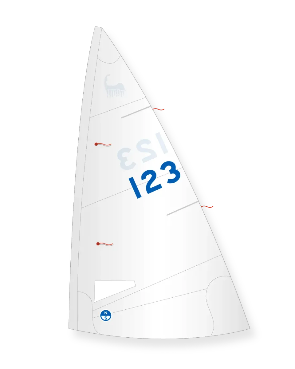 North Sails Cape Cod Frosty Standard grand-voile Dacron