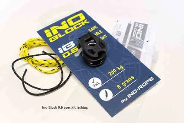 Ino-Block Light 0.6 poulie textile 200kg cordage 8mm