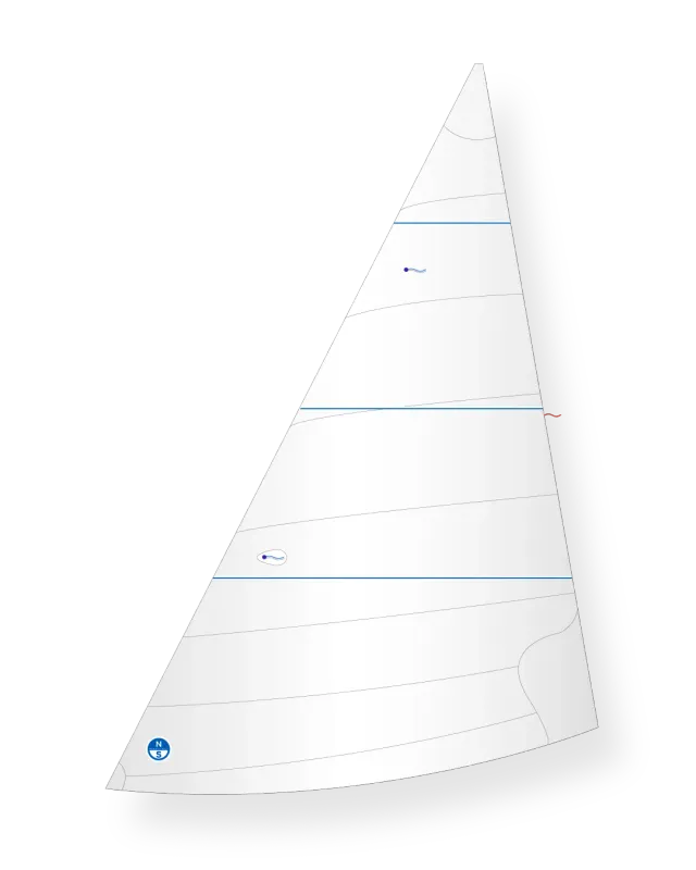 North Sails CJ-5 foc Cornish Shrimper 19 polyvalent