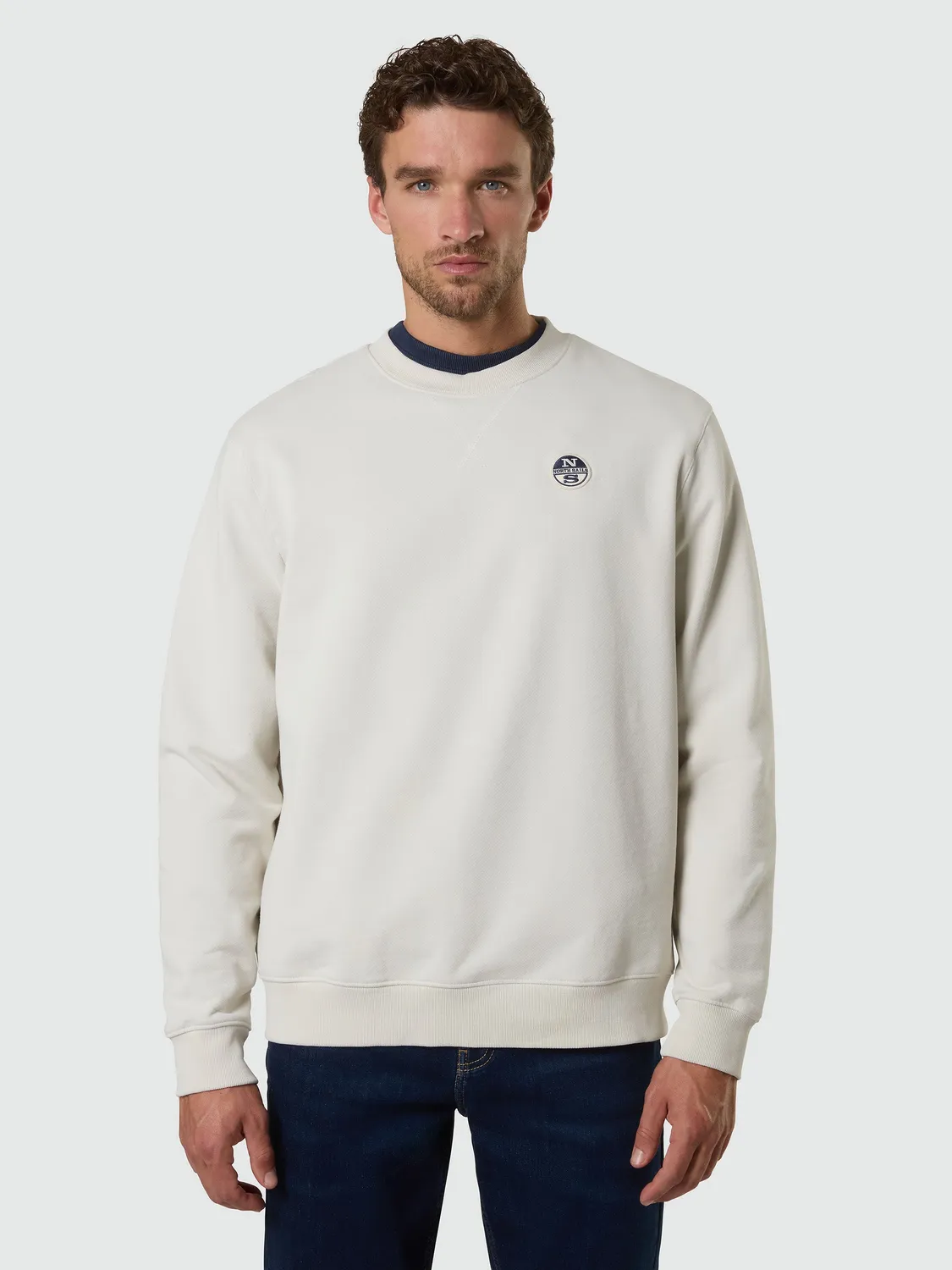 North Sails Archive Sweat Oeillet White Onyx homme