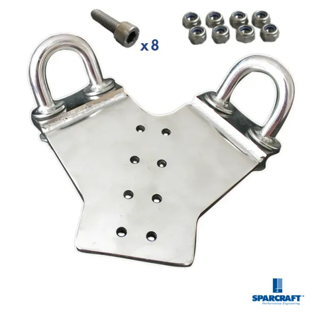 Sparcraft N°6+5 grue de spi double renforcée Ø12
