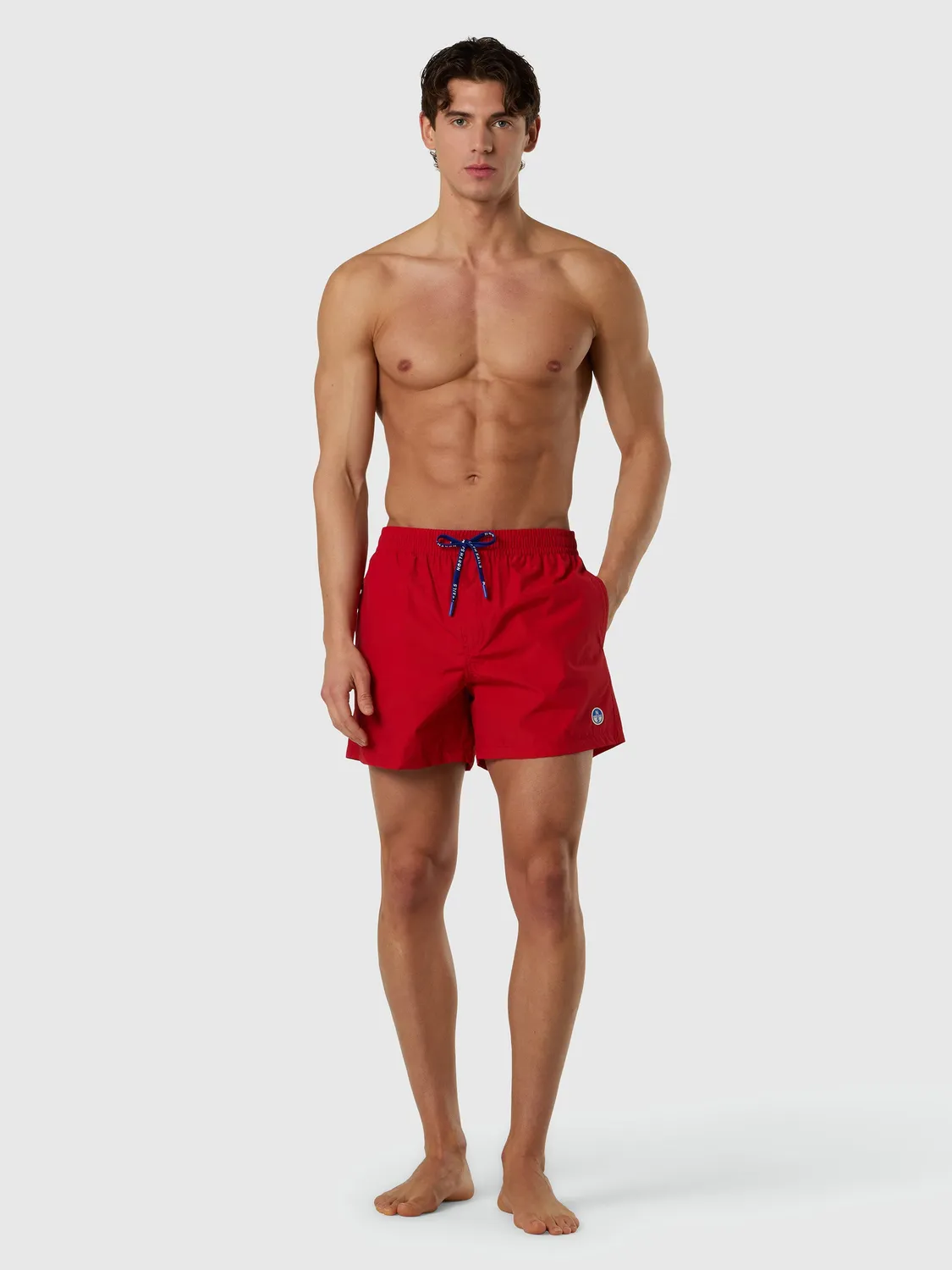 North Sails short de bain patch logo homme
