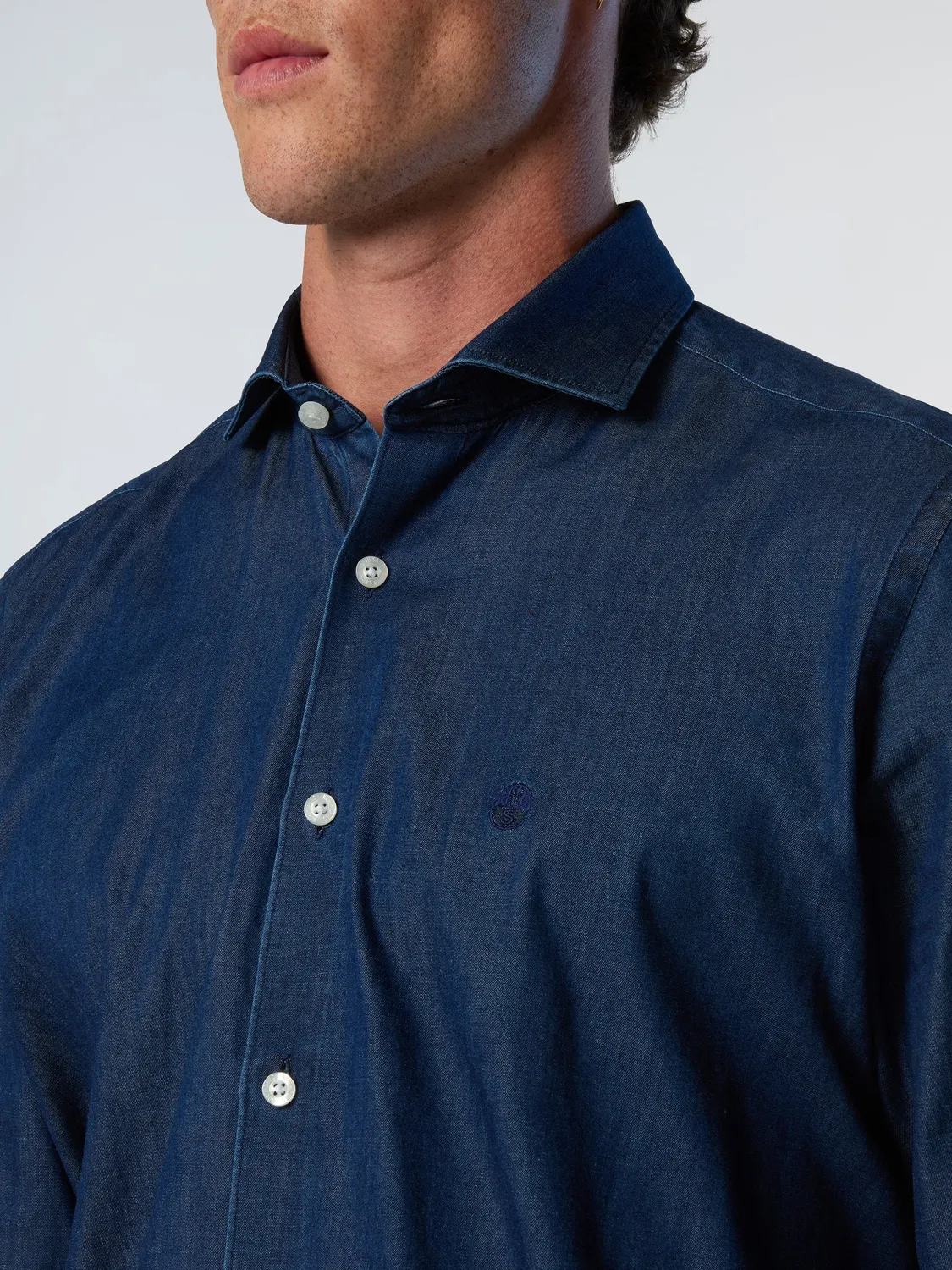 North Sails chemise denim twill homme Combo 1