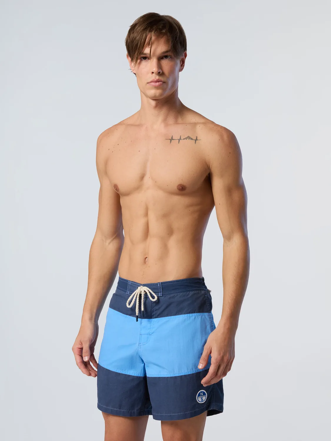 North Sails short de bain color-block séchage rapide