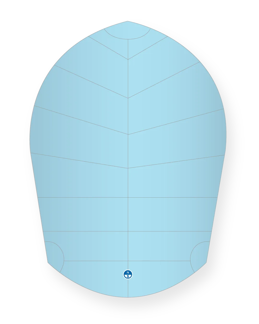 North Sails Thistle DSD spinnaker crosscut reaching