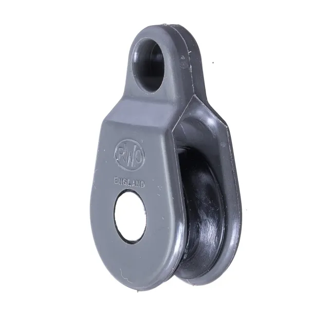 RWO R1610 poulie simple 25mm flasques nylon