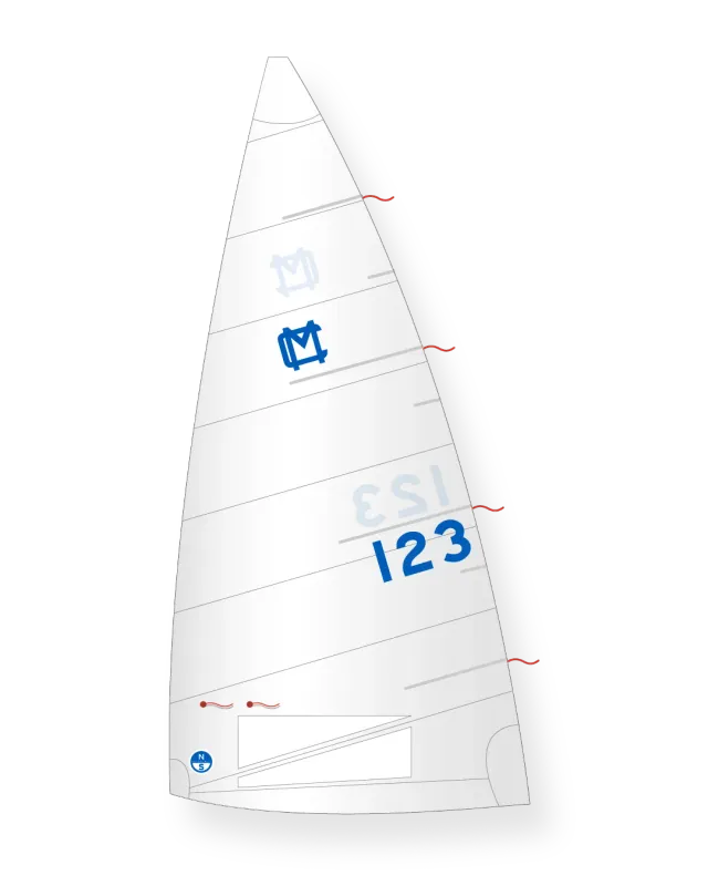 North Sails MC Scow Magnum grand-voile Dacron 3.8 oz