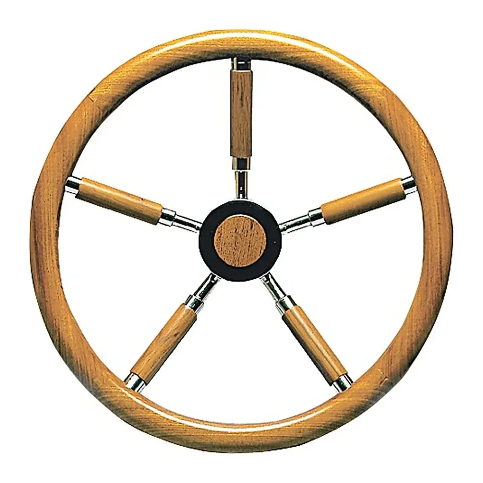Ultraflex volant bateau inox teck 400 mm