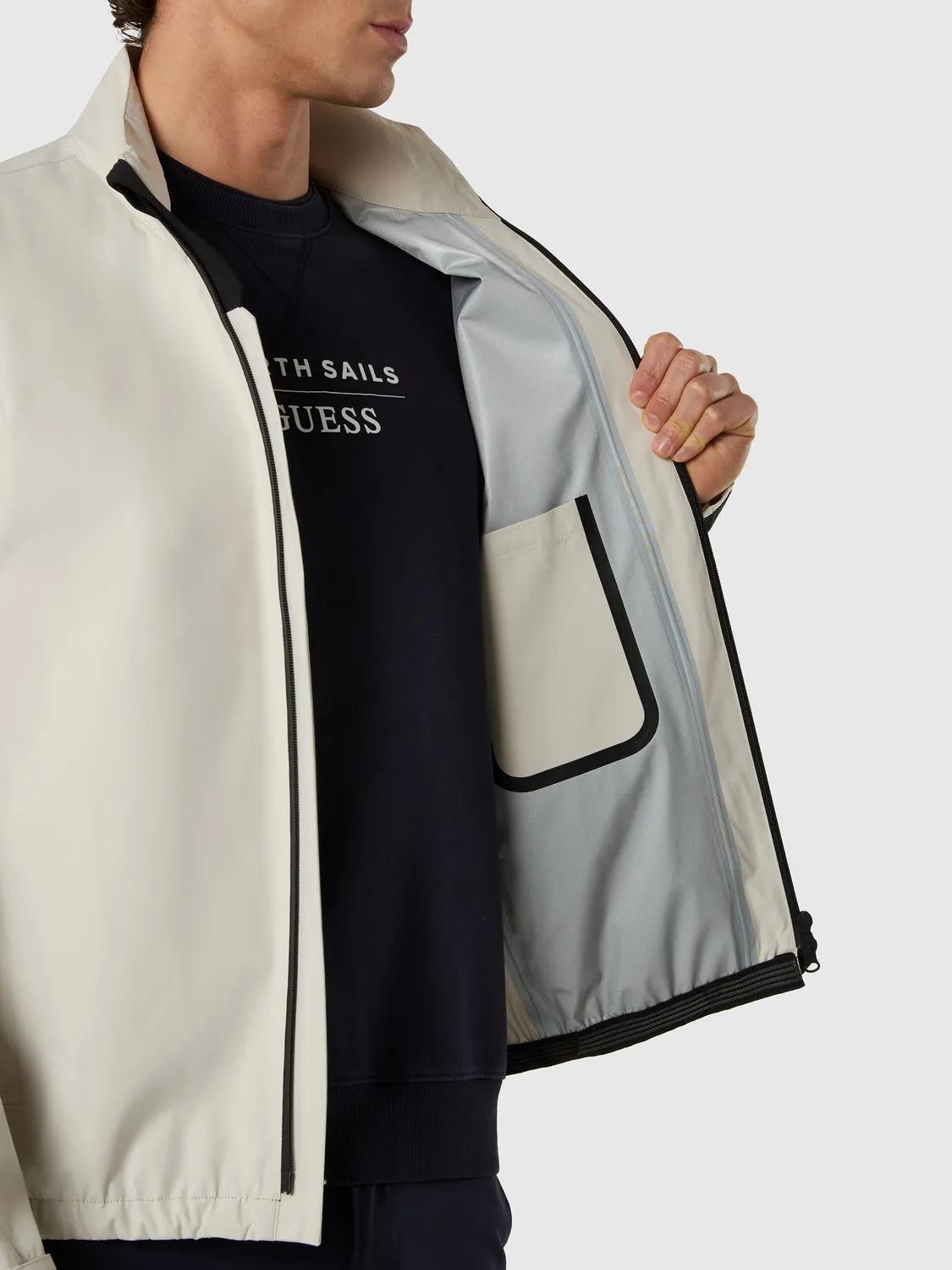 North Sails Guess veste homme coupe regular outdoor