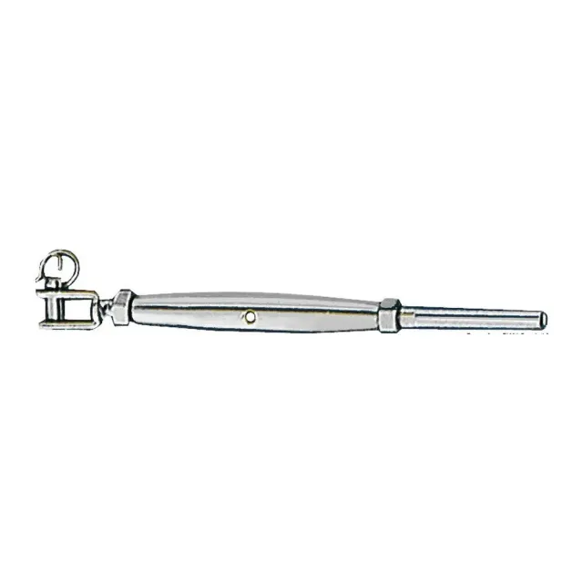 Osculati ridoir inox chape fixe 12 mm AISI 316